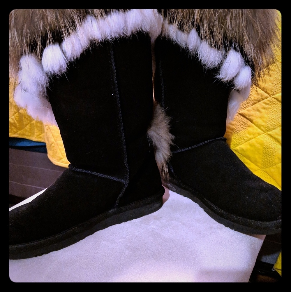 Faux Fur Boots
